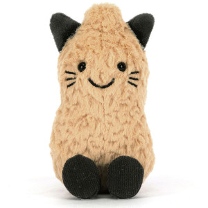 Peluche Amuseables Cacahuète "Cat" (12 cm) Jellycat