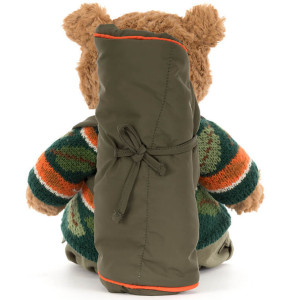 Peluche Ours Bartholomew "Randonnée" (26 cm) Jellycat