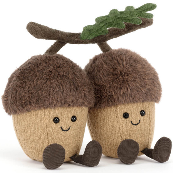 Peluche Amuseables Glands Ort & Tum (18 cm)