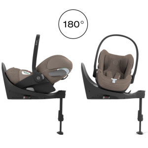  Siège auto Cybex Cloud T (0/24 mois) Plus "Coconut Brown"