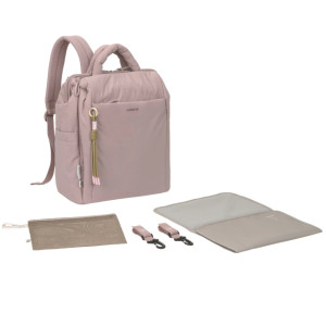 Sac à langer à dos Minoa "Rose Poudré"