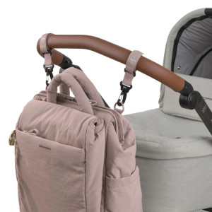 Sac à langer à dos Minoa "Rose Poudré"