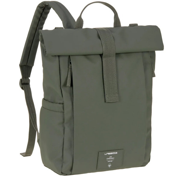 Sac à langer à dos Green Label Rolltop Up "Olive"