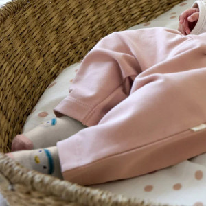 Chaussettes bébé (4-12 mois) en coton bio bouclette "Canard" (x3)