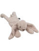 Peluche chauffante Milo le Lapin "Gris Clair"