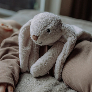 Peluche chauffante Milo le Lapin "Blush" Flow