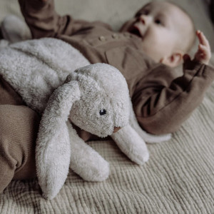 Peluche chauffante Milo le Lapin "Blush" Flow