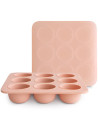 Bac à congélation en silicone pour bébé "Rose Blush"