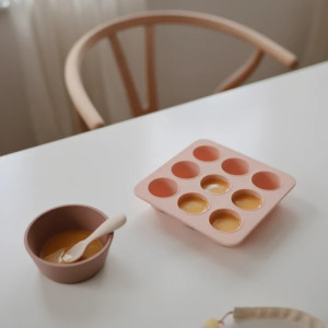 Bac à congélation bébé "Rose Blush" Mushie