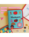 Livre enfant "Mon livre d'apprentissage Montessori" Marcel & Joachim