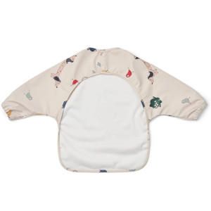 Bavoir bébé manches longues imperméable (12-36 mois) Merle "Imagine" Liewood