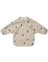 Bavoir bébé manches longues imperméable (12-36 mois) Merle "Dakota Dog" Liewood