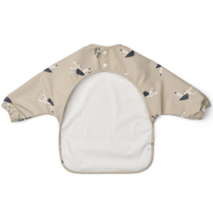 Bavoir bébé manches longues imperméable (12-36 mois) Merle "Dakota Dog" Liewood