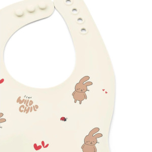 Bavoirs bébé à poche en silicone Ember "Wild Child" (6-36 mois) (x2) Liewood