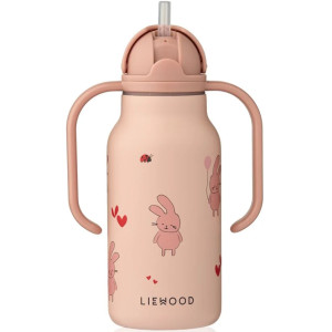 Gourde à poignées en inox isotherme (250ml) Kimmie "Wild Child" Liewood