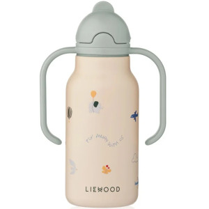 Gourde à poignées en inox isotherme (250ml) Kimmie "Flying" Liewood