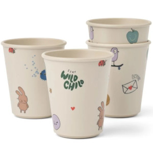 Gobelets enfant Lana "Tamtam" (x4) Liewood