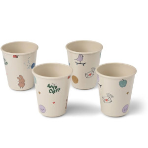 Gobelets enfant Lana "Tamtam" (x4) Liewood