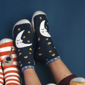 Chaussons Chaussettes adulte et enfant "Moon - Collégien