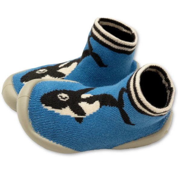 Chaussons Chaussettes enfant "Orque"