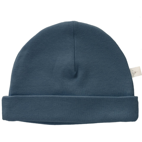 Bonnet bébé naissance en coton bio "Indigo" (0-6 mois)