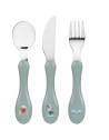 Set de 3 couverts en inox enfant Tiny Team Chien" (x3) Lassig