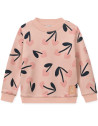 Sweat enfant en coton bio Ridley "Cherry Heart Rosey"