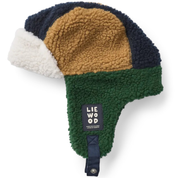 Chapka en polaire Bravo "Classic Navy Multi Mix" (Bébé & Enfant)