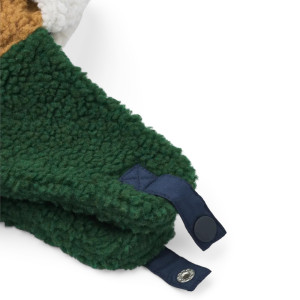 Chapka en polaire Bravo "Classic Navy Multi Mix" (Bébé & Enfant) Liewood