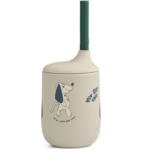 Tasse bébé à paille Ellis "Dakota Dog" Liewood