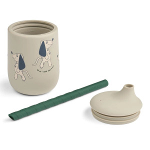 Tasse bébé à paille Ellis "Dakota Dog" Liewood