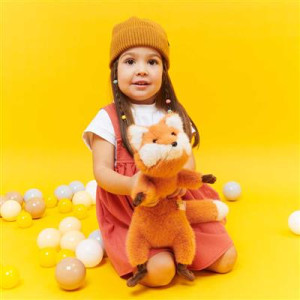 Peluche The Softest Renard (38 cm) Orange Toys