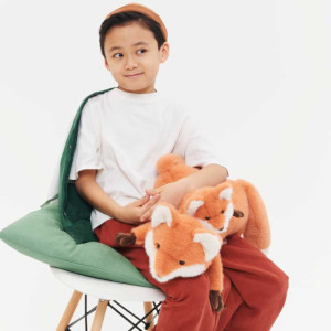 Peluche The Softest Renard (38 cm) Orange Toys