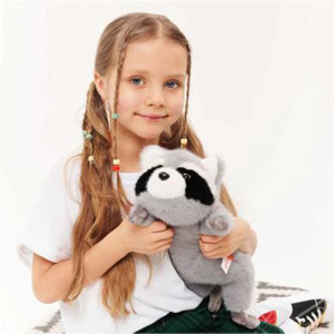 Peluche The Softest Raton Laveur (38 cm) Orange Toys