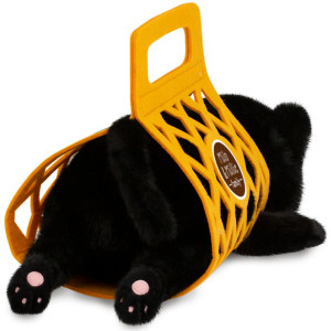 Peluche Milo le Chat Noir (35 cm) Orange Toys