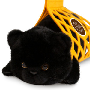 Peluche Milo le Chat Noir (35 cm) Orange Toys