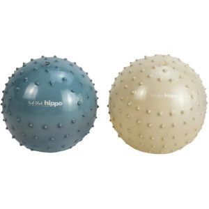 Balles sensorielles "Bleu Pétrole et Kaki" (15 cm) Find that Hippo