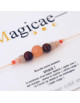 Bracelet porte-bonheur en pierres naturelles "SMACK !"