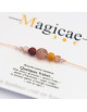 Bracelet porte-bonheur en pierres naturelles "QUELQUES FRAISES"