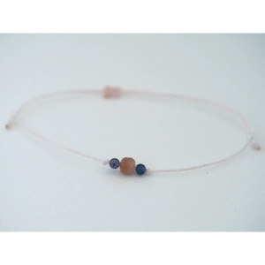 Bracelet porte-bonheur en pierres naturelles Glow up Your mind "LEVER DE SOLEIL"