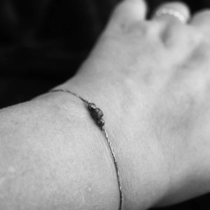 Bracelet porte-bonheur en pierres naturelles Glow up Your mind "CONFITURE DE FRAISE"