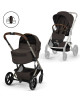  Pack Duo Poussette Balios S Lux 4 "Chocolate Brown" + Nacelle Pliable