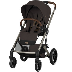  Pack Duo Poussette Cybex Balios S Lux 4 "Chocolate Brown" + Nacelle Pliable