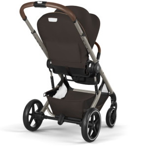  Pack Duo Poussette Cybex Balios S Lux 4 "Chocolate Brown" + Nacelle Pliable