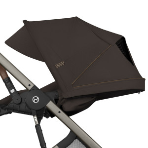  Pack Duo Poussette Cybex Balios S Lux 4 "Chocolate Brown" + Nacelle Pliable