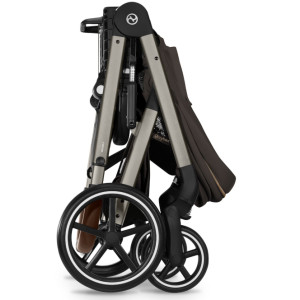  Pack Duo Poussette Cybex Balios S Lux 4 "Chocolate Brown" + Nacelle Pliable