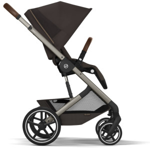  Pack Duo Poussette Cybex Balios S Lux 4 "Chocolate Brown" + Nacelle Pliable