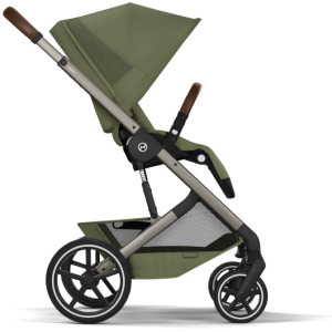  Pack Duo Poussette Cybex Balios S Lux 4 "Moss Green" + Nacelle Pliable