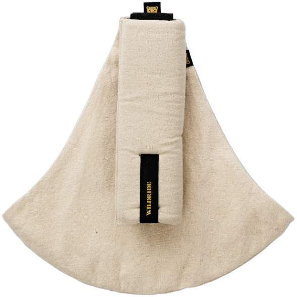Porte-bébé latéral en lin "Sable"