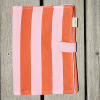 Protège Carnet de santé Capsule "Elma Rayures Orange"